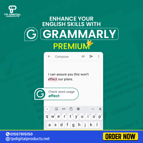 Grammarly Premium Subscription